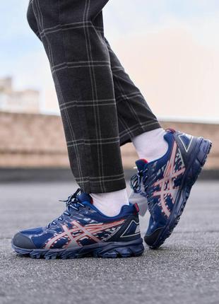 Asics gel fujitrabuco 5 blue5 фото