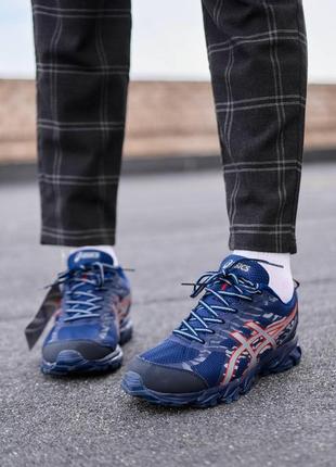 Asics gel fujitrabuco 5 blue9 фото