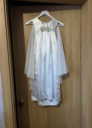 Святкова сукня для дівчинки, вбрання веснянки4 фото