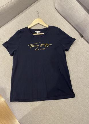 Tommy hilfiger футболка женская1 фото