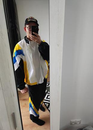 Костюм спортивний чоловічий 90х брюки штани кофта куртка, розмір l - xl