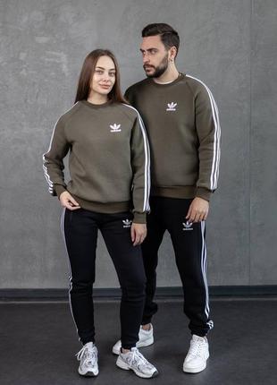 Костюм спортивний adidas світшот-штани адідас 5 кольорів4 фото