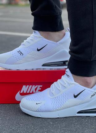 Кросівки чоловічі білі на весну, nike air max 2704 фото