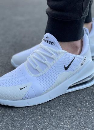 Кросівки чоловічі білі на весну, nike air max 2701 фото