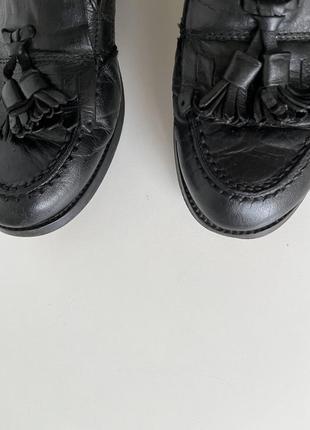 Туфлы лоферы кожаные bally4 фото