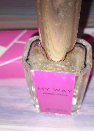 Жіночі парфуми giorgio armani my way. my way 60 мл4 фото