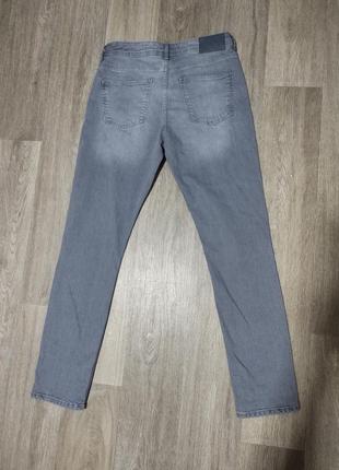 Мужские джинсы / denim co / штаны / серые джинсы slim / брюки / мужская одежда / чоловічий одяг /8 фото