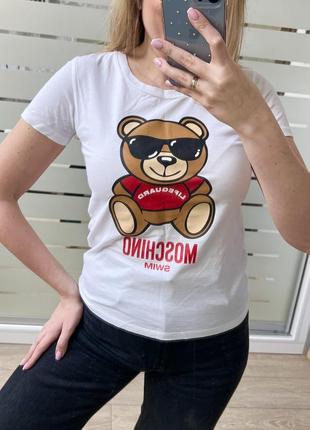 Футболка moschino