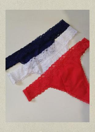 Набір жіночих бавовняних трусиків ,німецького бренду esmara , нові.