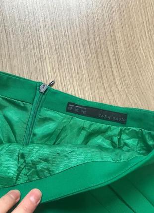 Юбка юпка спідниця мини міні зелена ххс, 32 розмір 343 фото