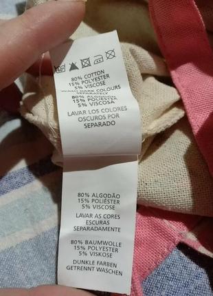 Primark. холщовая сумка. 35х42х 11. высота от дна до верха ручек 686 фото