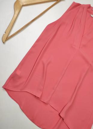 Блуза жіноча прямого крою рожевого кольору без рукавів від бренду next s3 фото