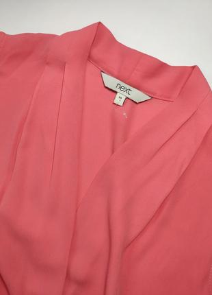 Блуза жіноча прямого крою рожевого кольору без рукавів від бренду next s2 фото