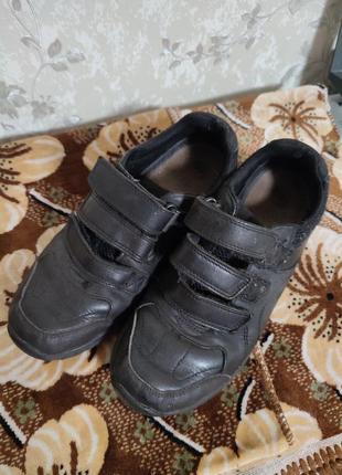 Туфли кроссовки кожаные для мальчика bootleg