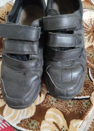 Туфли кроссовки кожаные для мальчика bootleg4 фото