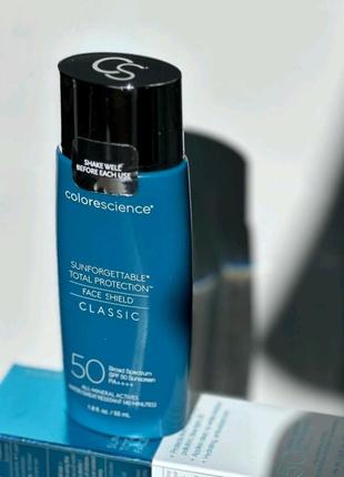 Сонцезахисний крем для обличчя colorescience face shield  classic spf 501 фото