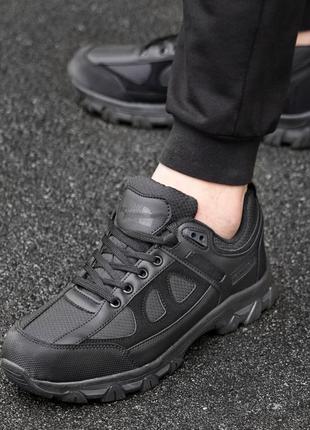 Мужские замшевые, черные, стильные и качественные кроссовки the north face. от 40 до 44 гг. 2238 кк4 фото