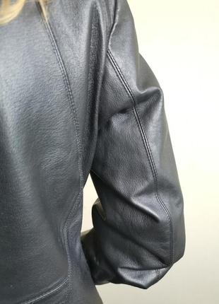 Кожаный новый пиджак4 фото