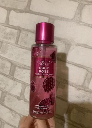 Парфюмированный мист для тела victoria’s secret "ruby rosé"