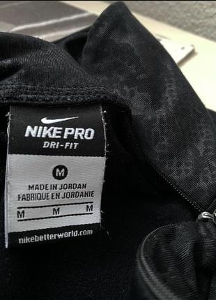 Чорний якісний спортивний лонгслів від nike  оригінал !5 фото