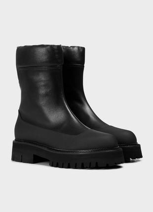 Кожаные ботинки helen marlen как santoni 212hm1231 221/0a2 39/40
