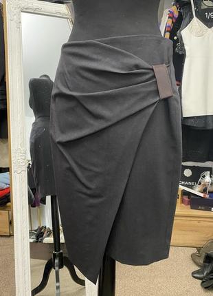 Шерстяная юбка brunello cucinelli