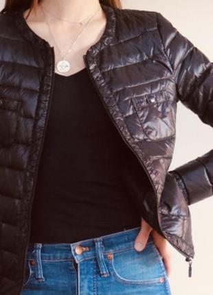 Zara mango cos h&m benetton soft light down оригінал куртка жіноча жакет піджак бомбер демісезонна в наявності весна осінь ідеально розмір xs/s/m2 фото