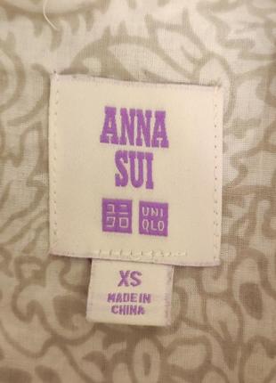 Блуза anna sui +uniqlo7 фото