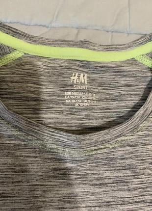 Футболка спортивна h&m sport xs-s5 фото