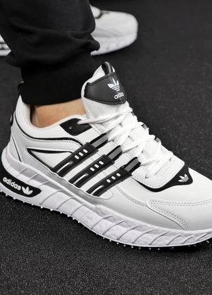Мужские замшевые, белые, стильные и качественные кроссовки adidas. от 40 до 44 гг. 2572 кк