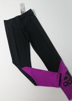 Новые спортивные лосины легинсы на девочку adidas