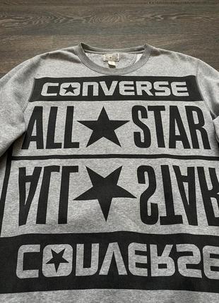 Оригінальний світшот converse all star4 фото