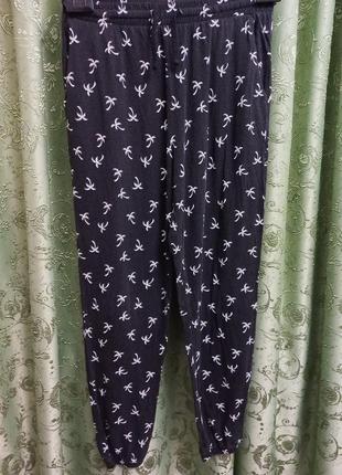 Брюки домашние, 95 %вискоза  5% эластан.