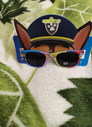 Дитячі сонцезахисні окуляри 4+ щенячий патруль гонщик маршал кримез скай disney paw patrol