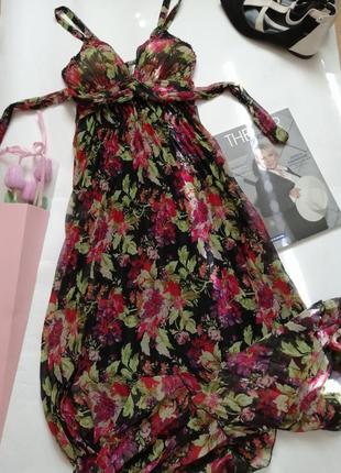 Сарафан в плессировку в підлогу, р з