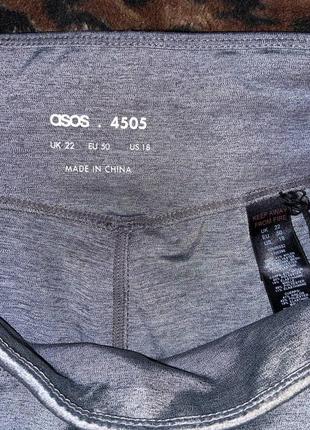 Лосины леггинсы для спорта высокая посадка asos uk 22 eur 503 фото