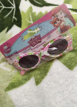 Дитячі сонцезахисні окуляри 3+ avrora princess аврора  киця disney1 фото