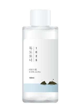 Зволожуючий тонер round lab 1025 dokdo toner 100 ml