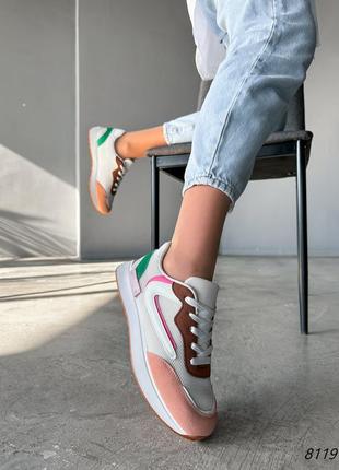 Кросівки мультиколор еко6 фото