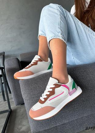 Кросівки мультиколор еко4 фото