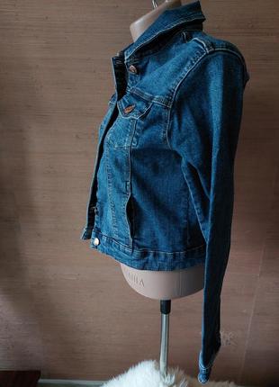 💛🩵🧡 суперський джинсовий піджак для дівчини5 фото