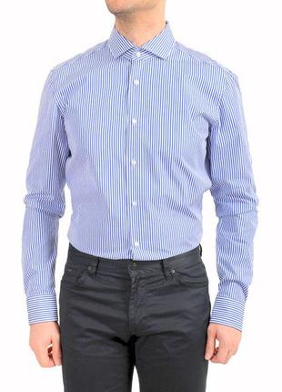 Сорочка\рубашка hugo boss jason slim fit striped dress shirt