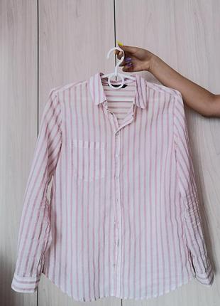 Рубашка в полоску 6