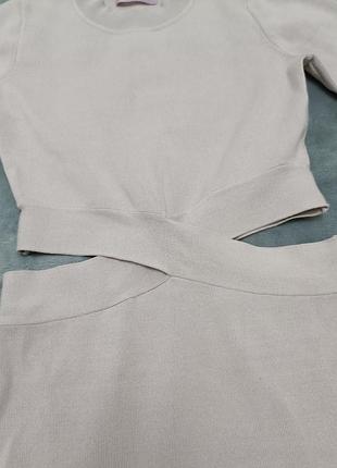 Сукня пудровий колір5 фото