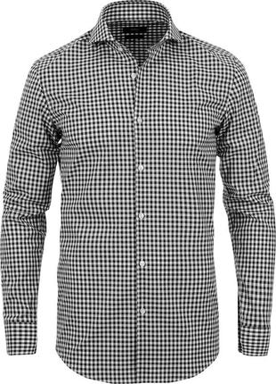 Сорочка\рубашка hugo boss dwayne slim fit gingham shirt1 фото