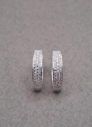 Срібні сережки