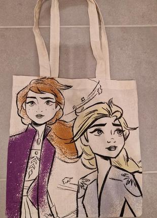 Еко сумка шоппер disney frozen 2