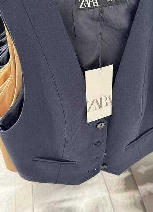 Zara костюм класичний жіночий штани+жилет4 фото
