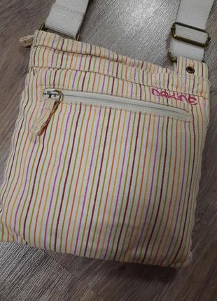 Текстильна сумка кросбоді3 фото