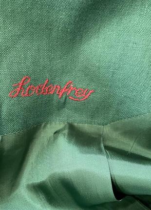 Льняний жакет- батал- оверсайз / 44 /